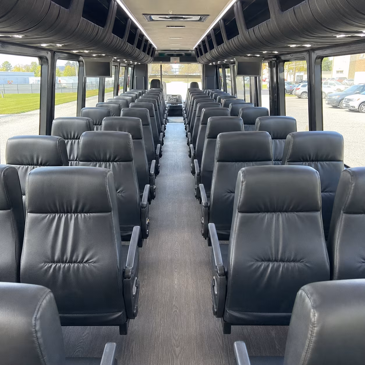 15-35 Passenger Minibus Interior