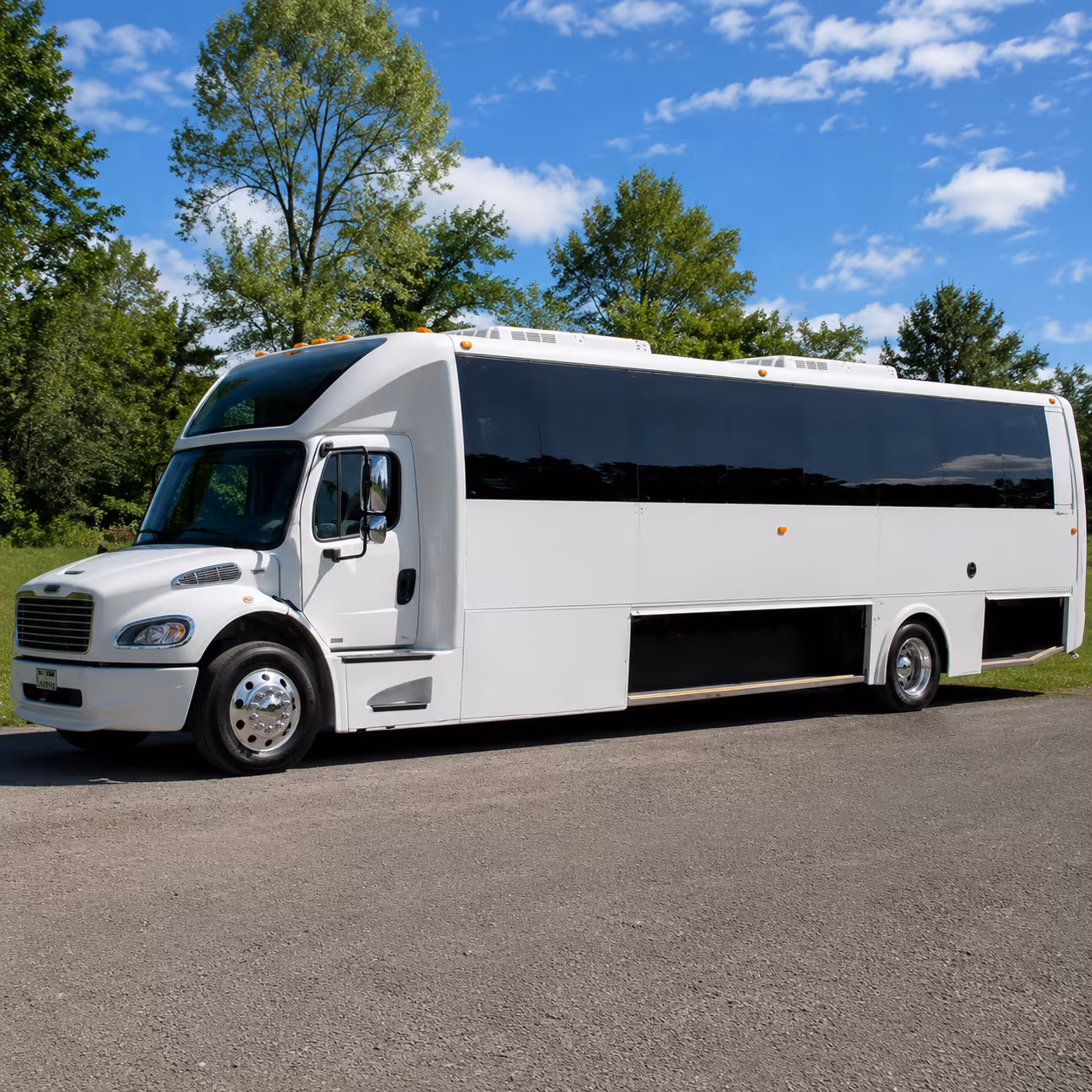 30 Passenger Party Bus Exterior