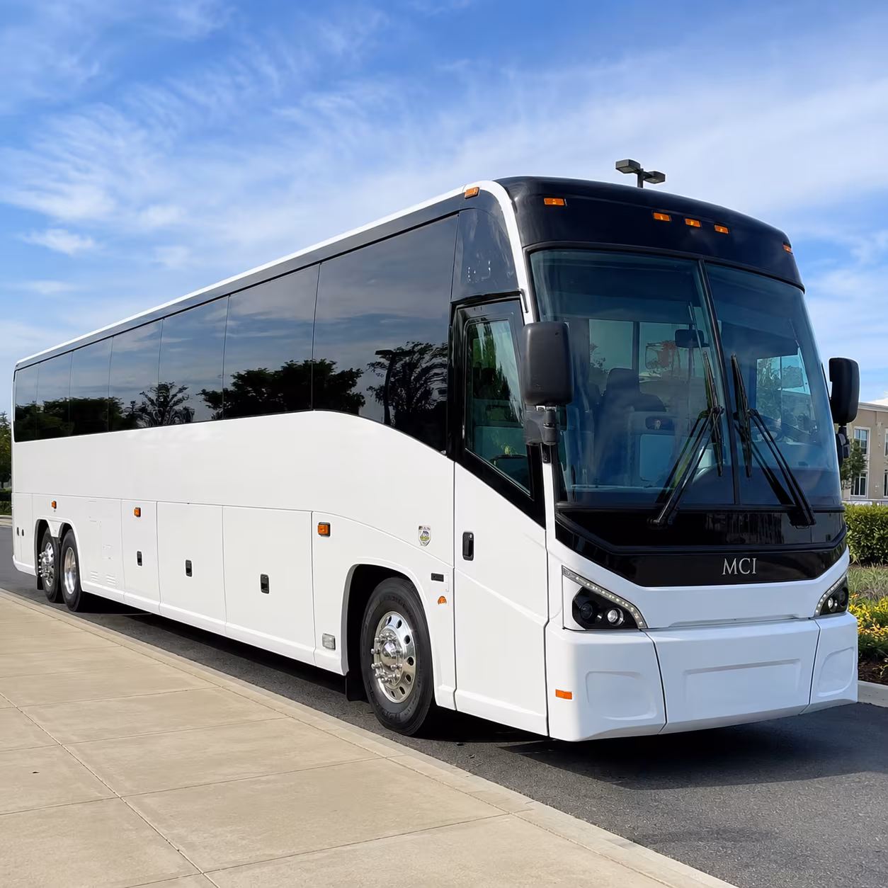 New Haven Airport Shuttle & Transportation party bus exterior