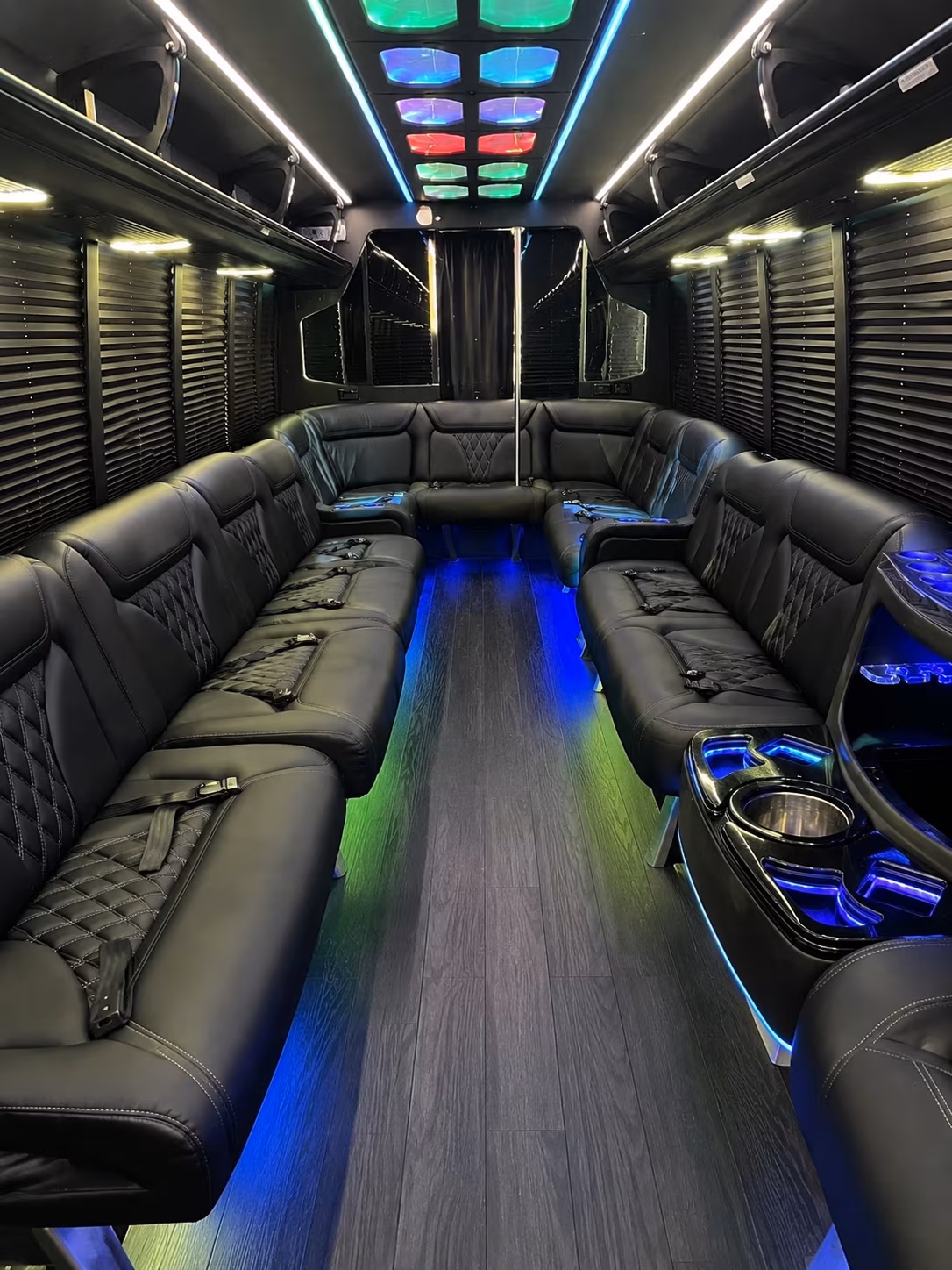 New Haven Bachelor & Bachelorette Transportation party bus exterior