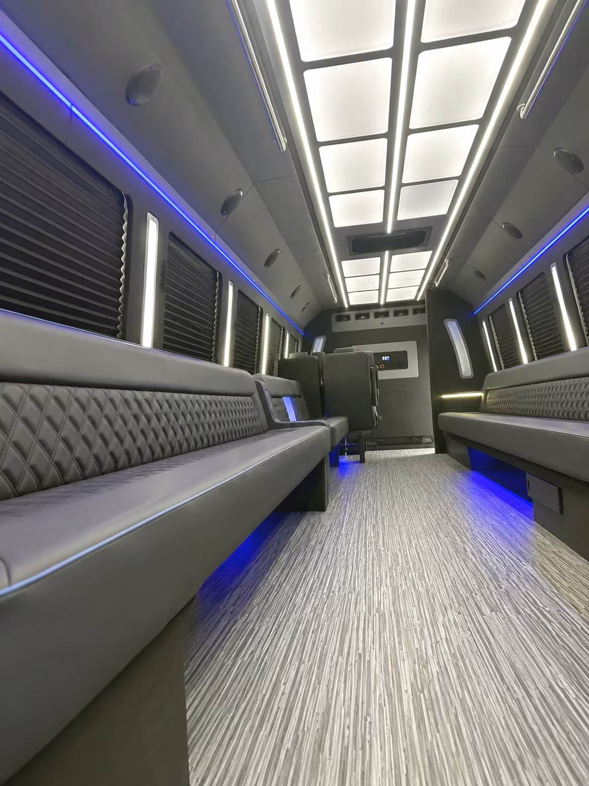 New Haven Bachelor & Bachelorette Transportation party bus interior
