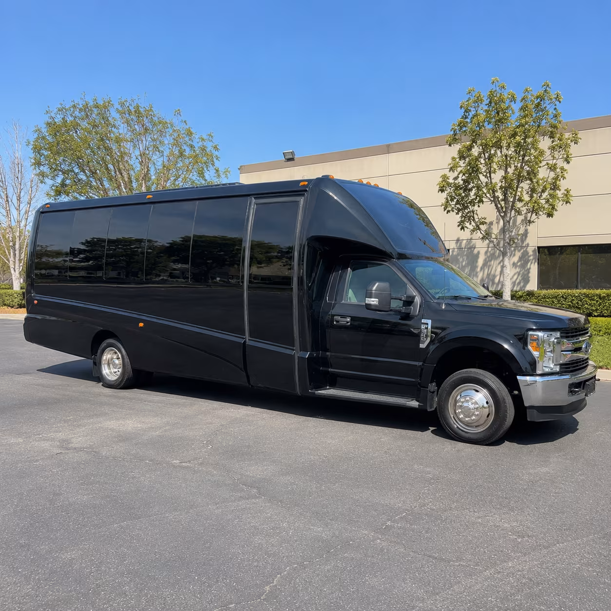New Haven Birthday, Sweet 16, & Quinceañera Transportation party bus exterior