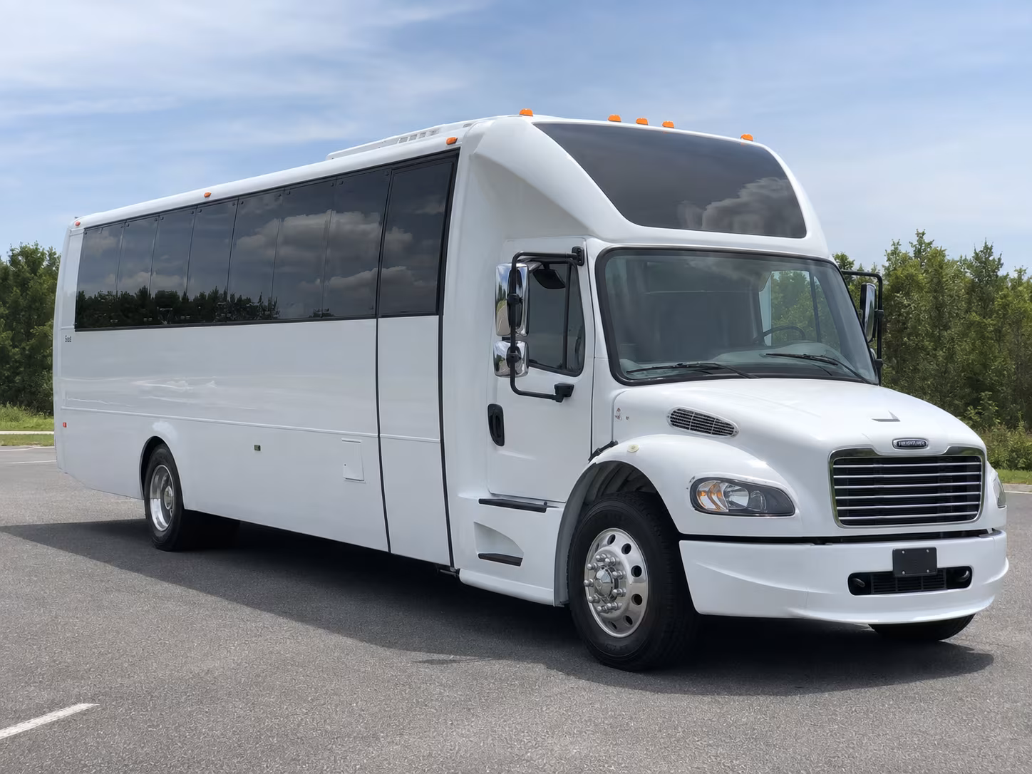 New Haven Prom & Homecoming Transportation party bus exterior