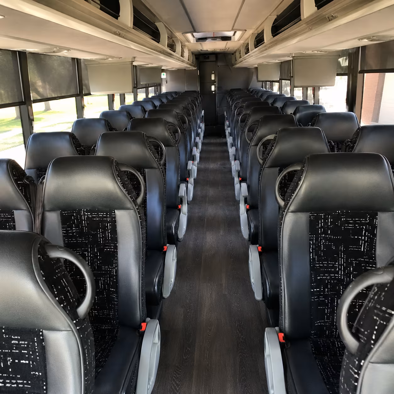 New Haven School Event Transportation party bus exterior