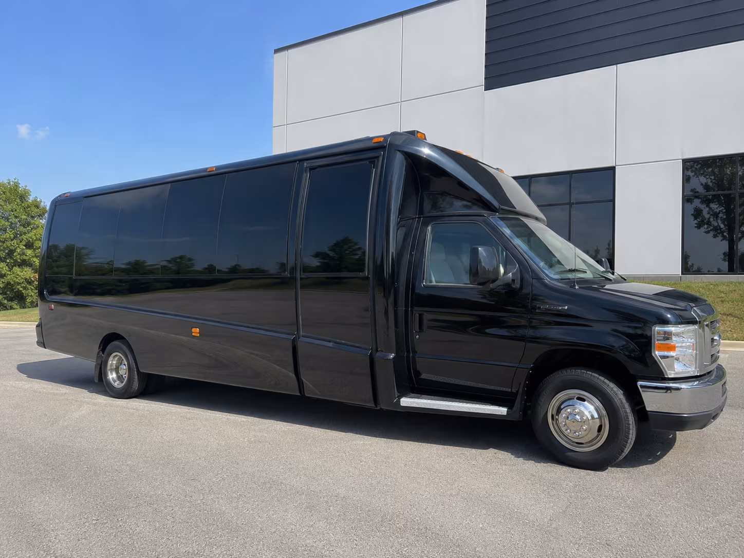 New Haven Sporting Event Transportation party bus interior
