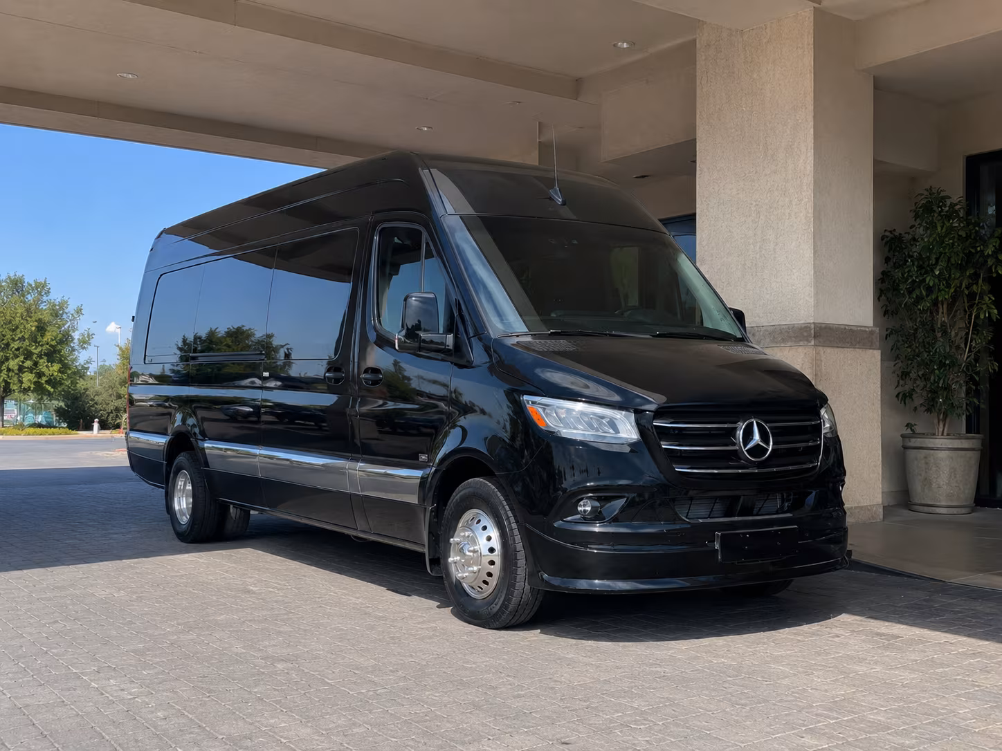 14 Passenger Sprinter Limo Exterior