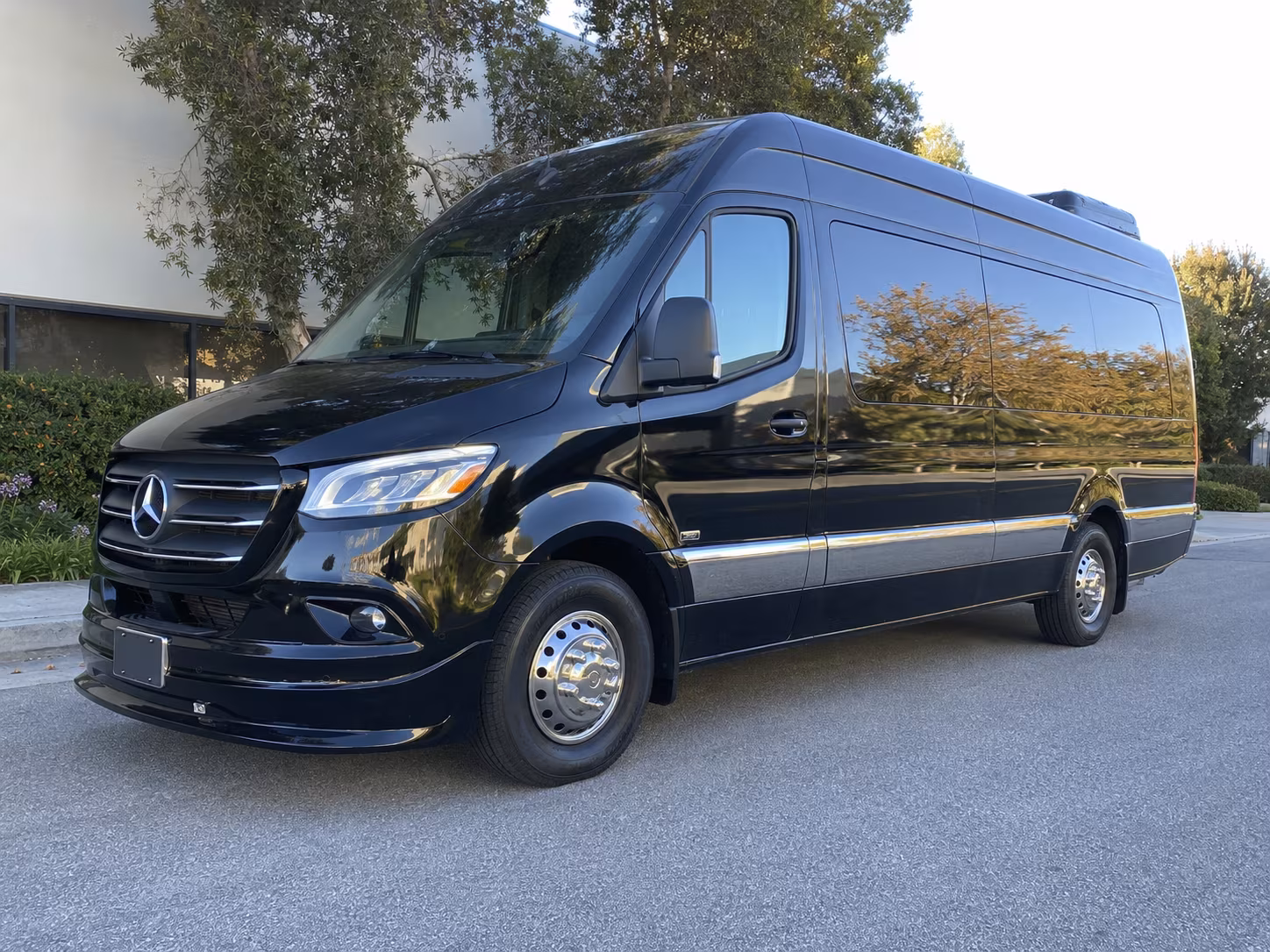 Sprinter Van Rental with Driver Exterior