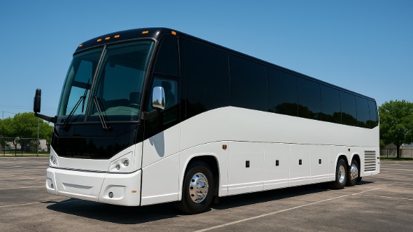 Exterior of New Haven Party Bus Company's 40 Passenger Party Bus in New Haven