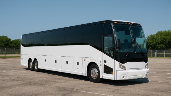 Exterior of Charter Bus Company Stratford's 40 Passenger Party Bus in Stratford