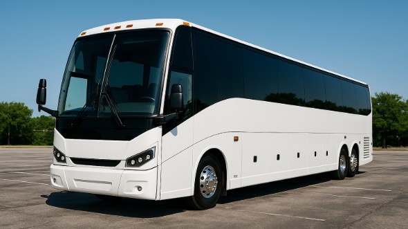 Exterior of Charter Bus Company Stratford's 50 Passenger Party Bus in Stratford