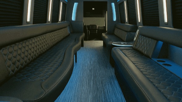 new haven 50 passenger party bus rental