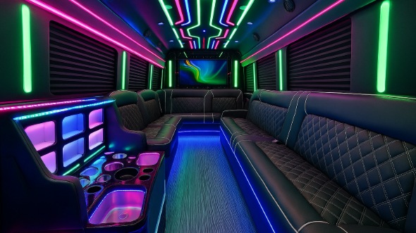 waterbury 20 passenger party bus